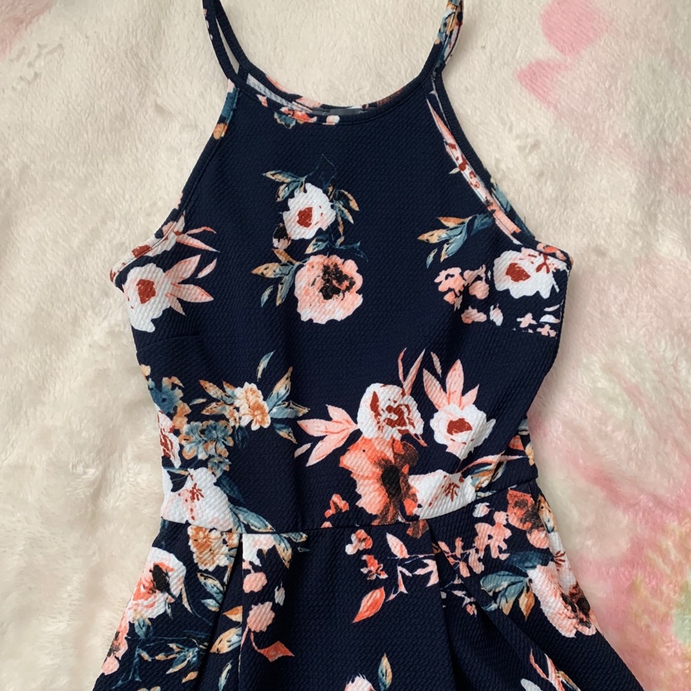 Floral mini dress